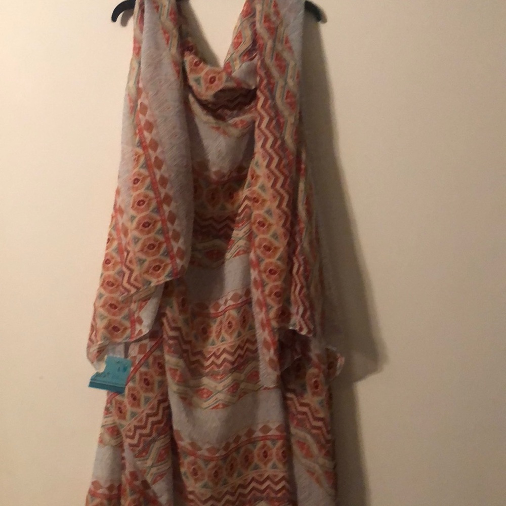 Nwt scarf vest